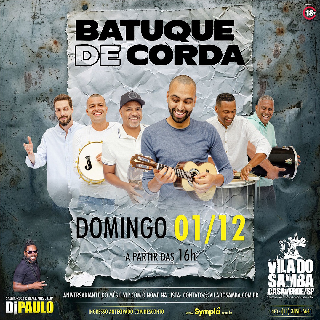 Roda de Samba Batuque de Corda