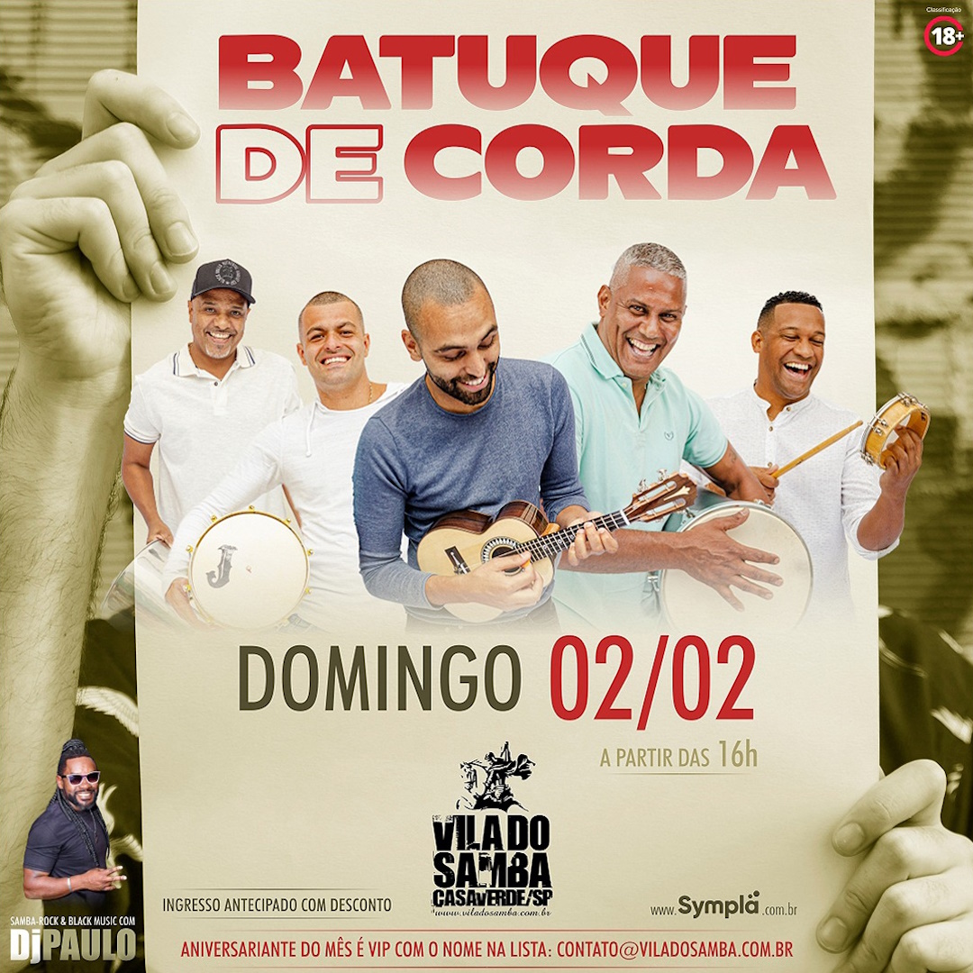 Roda de Samba Batuque de Corda