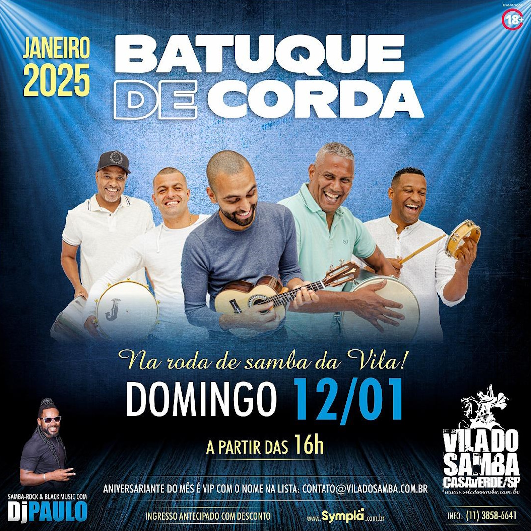 Roda de Samba Batuque de Samba