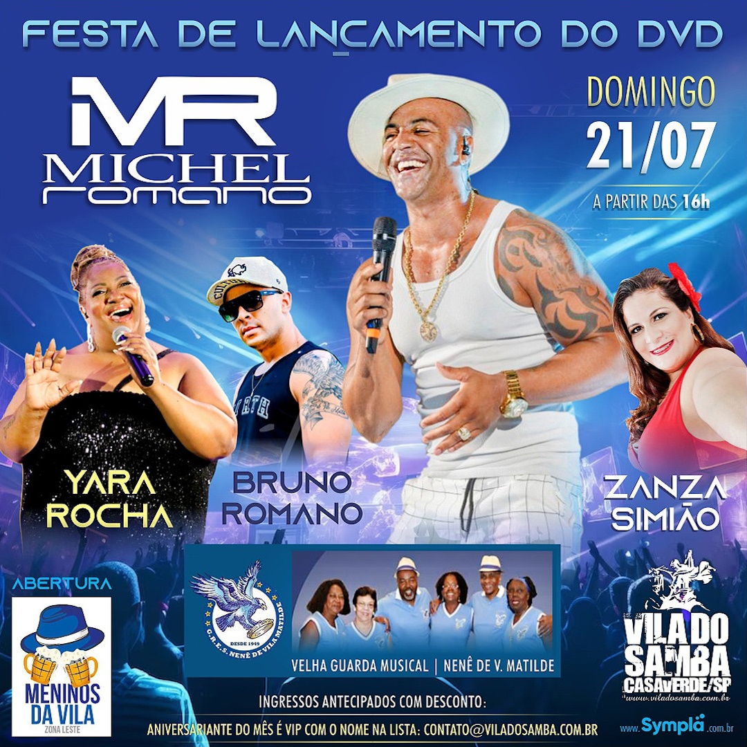 Lançamento do DVD Michel Romano