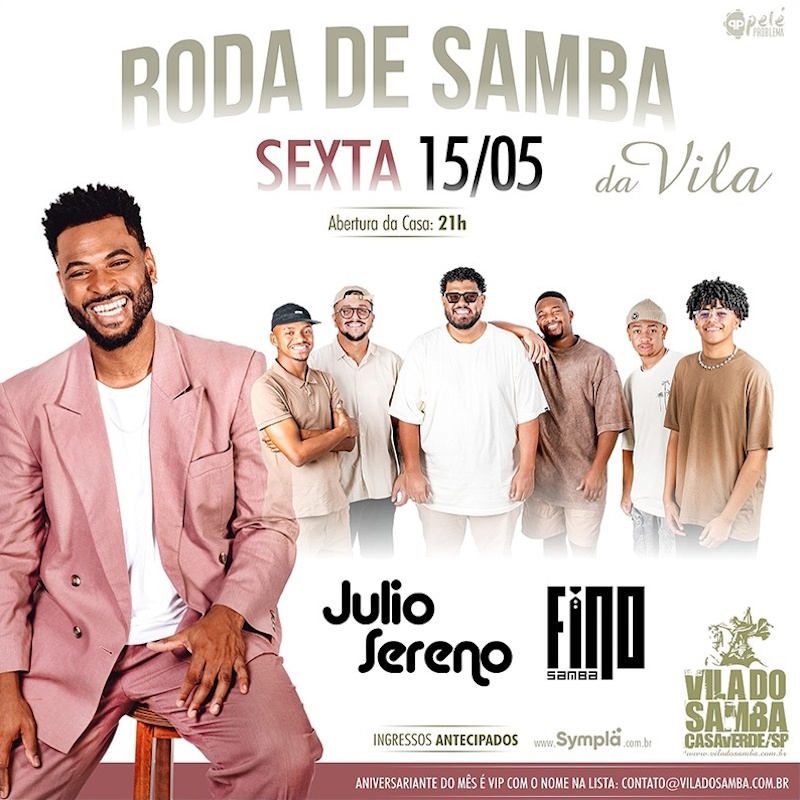 Julio Sereno e Fino Samba