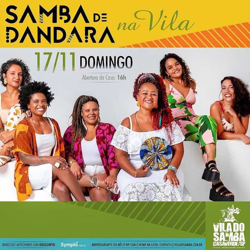 Samba de Dandara na Vila do Samba