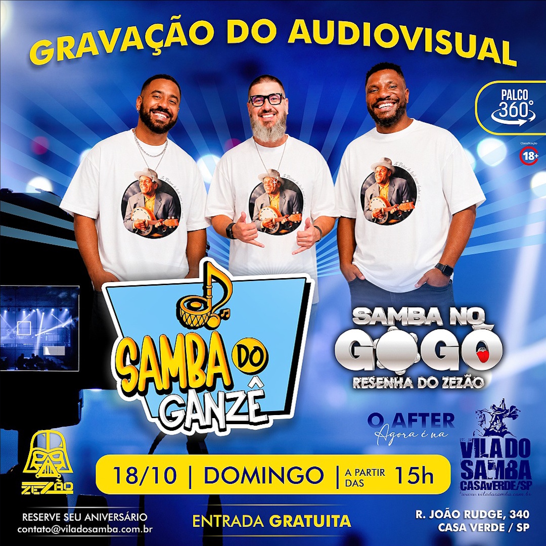 Audivisual do Samba do Ganzé