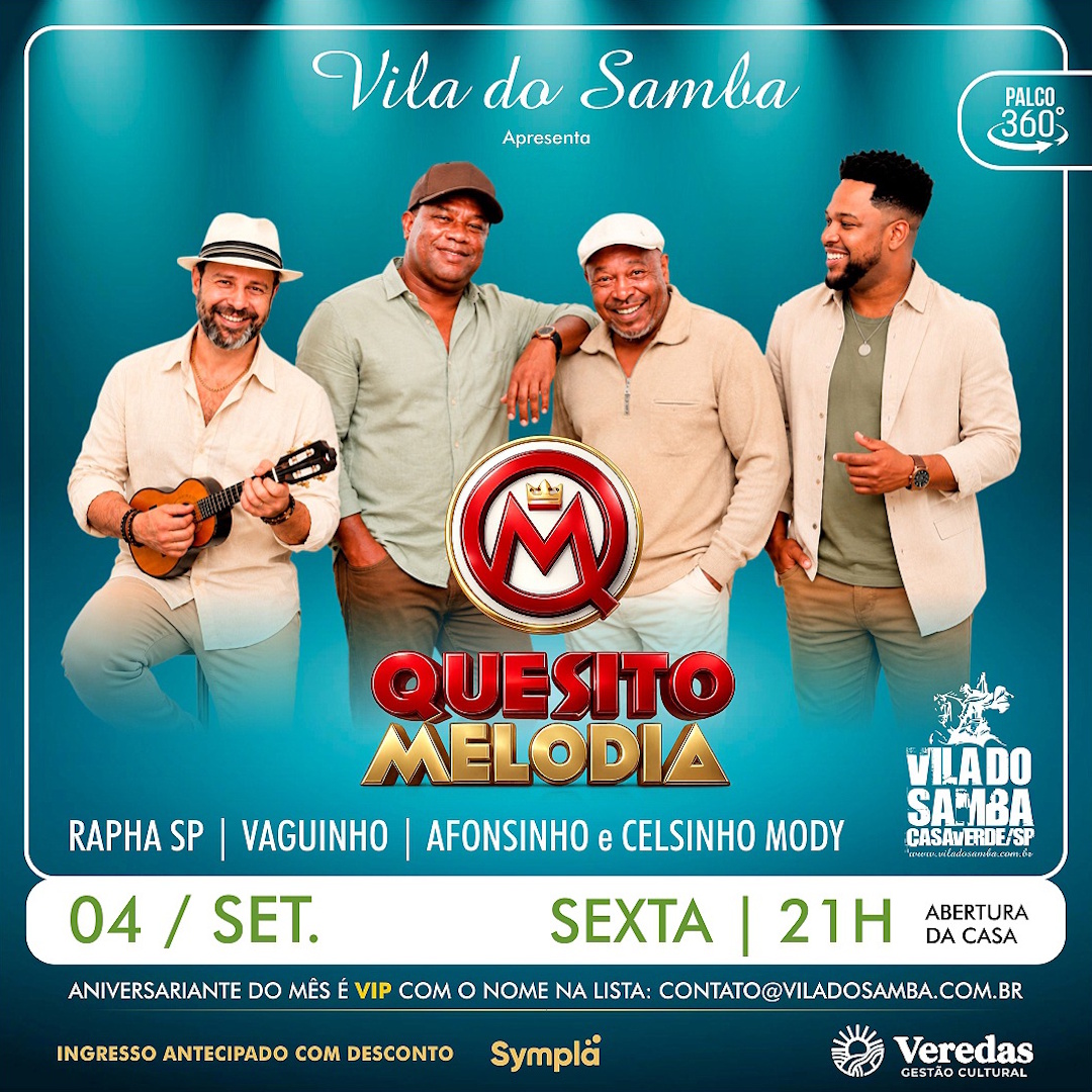 Roda de Samba Quesito Melodia